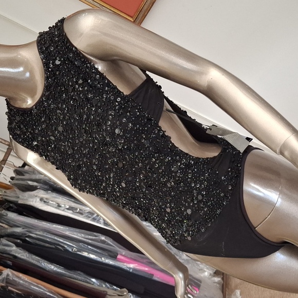 Vintage YSL inspired beaded bodysuit - Picture 2 of 4